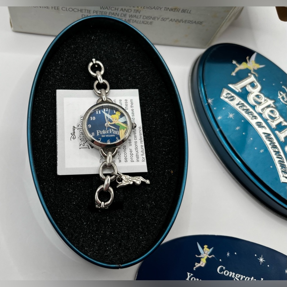 Disney Peter Pan 50 Years Tinkerbell watch.